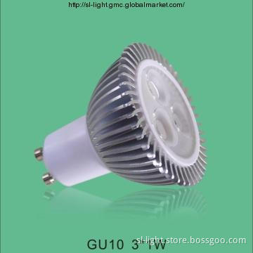 MR16 3x1W High Power Extruded-shape LED Spot Light